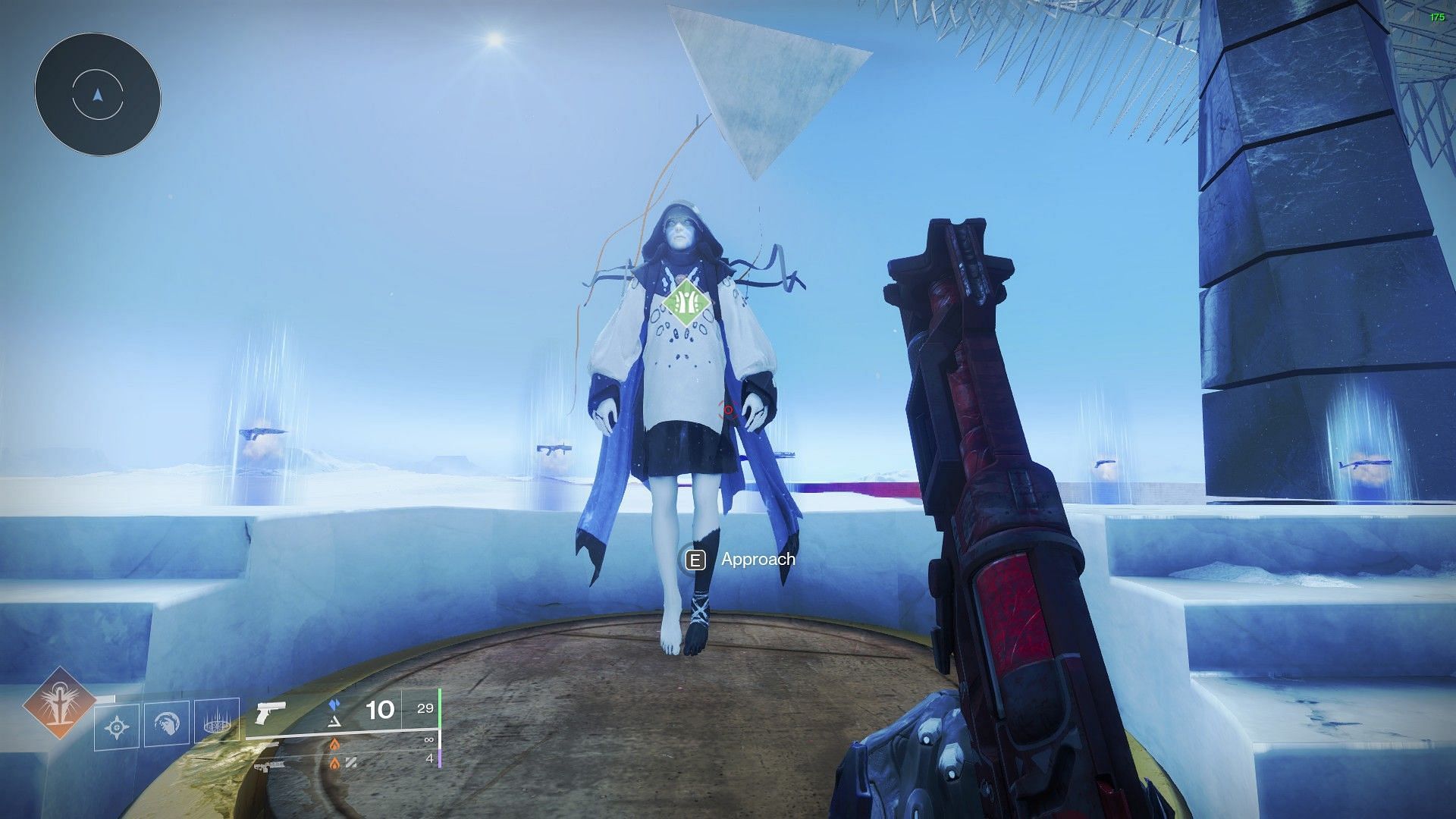 Destiny 2 Emissary in Nine hub (Image via Bungie)